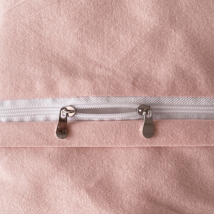 91家纺网 家纺一手货源 找家纺 桃园 新款纯棉全棉长绒棉磨毛不掉毛四件套高端礼盒-罗德岛系列 轻奢粉