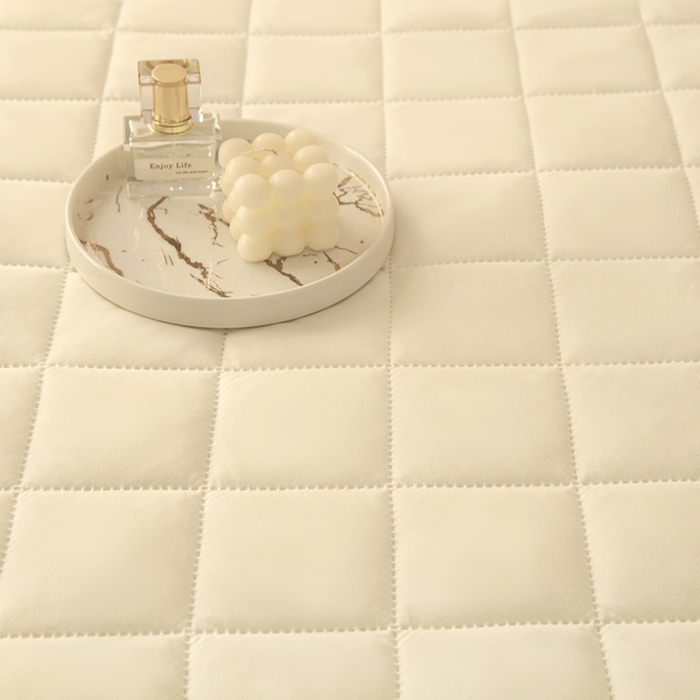 91家纺网 家纺一手货源 找家纺 锦眠床笠 2025新款亲肤夹棉床笠 白色