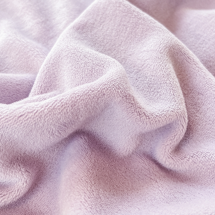 91家纺网 家纺一手货源 找家纺 眠博士 2025新款高克重牛奶绒轻奢大包边毛毯被套 轻奢毛毯-丁香紫