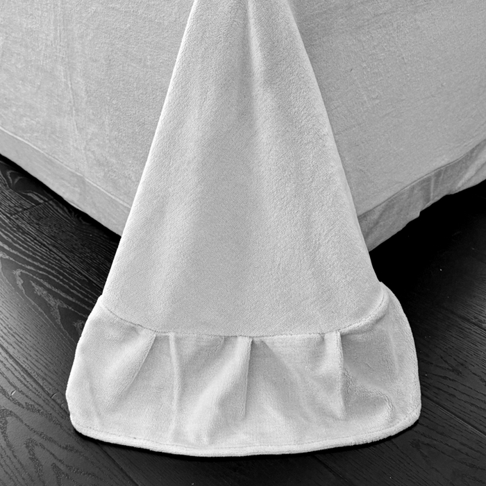 91家纺网 家纺一手货源 找家纺 （总）子曰 2025新款A类高克重蒂肤绒羊绒保暖印花四件套