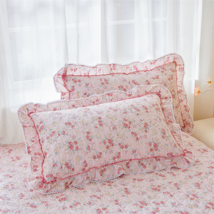 91家纺网 家纺一手货源 找家纺 （总）缦彩 2025新款韩版A类全棉公主风纯棉夹棉床裙