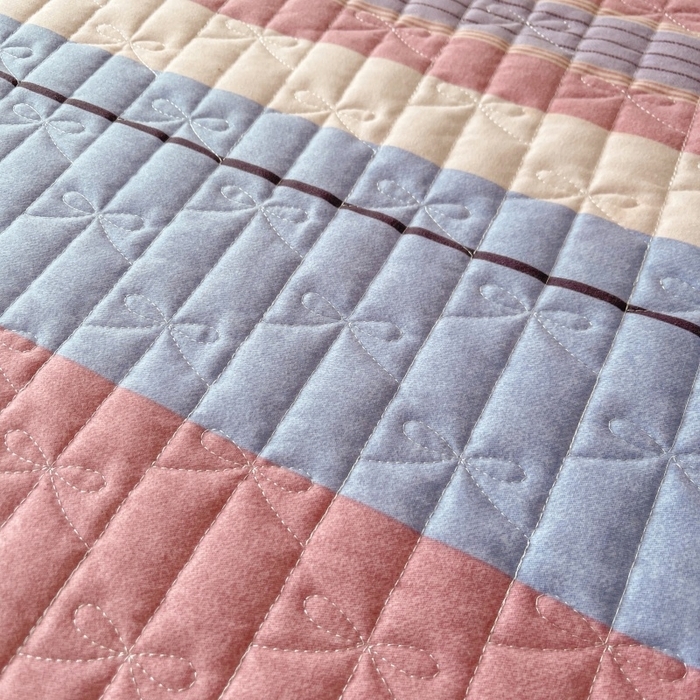 91家纺网 家纺一手货源 找家纺 （总）缦彩 2025新款全棉加厚夹棉磨毛纯棉床裙套件公主风印花防滑床罩四件套-夹棉款