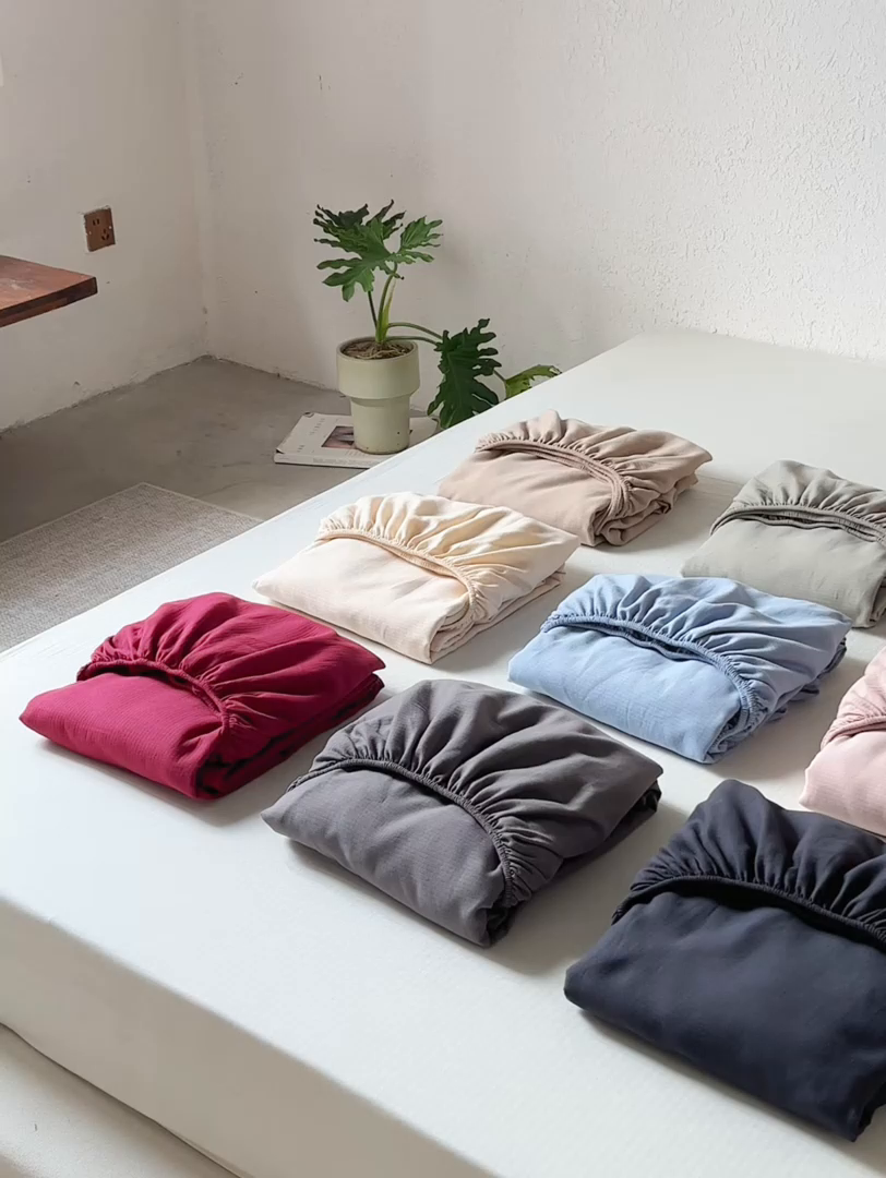 91家纺网 家纺一手货源 找家纺 （总）千朵森 2025新款全棉纯棉提花磨毛床笠单品床笠单件单床笠