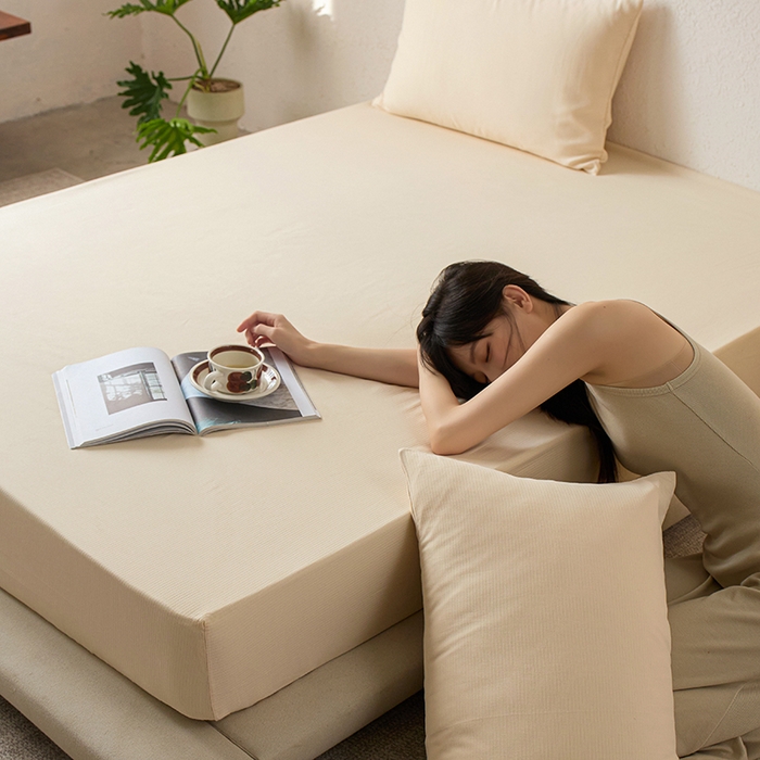 91家纺网 家纺一手货源 找家纺 （总）千朵森 2025新款全棉纯棉提花磨毛床笠单品床笠单件单床笠