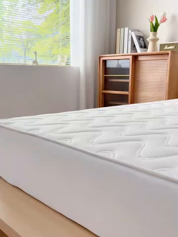 91家纺网 家纺一手货源 找家纺 （总）盛眠家纺 2025新款水洗棉夹棉床笠-云汐