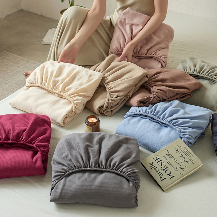 91家纺网 家纺一手货源 找家纺 千朵森 2025新款全棉纯棉提花磨毛床笠单品床笠单件单床笠 组合图仅供展示不可下单