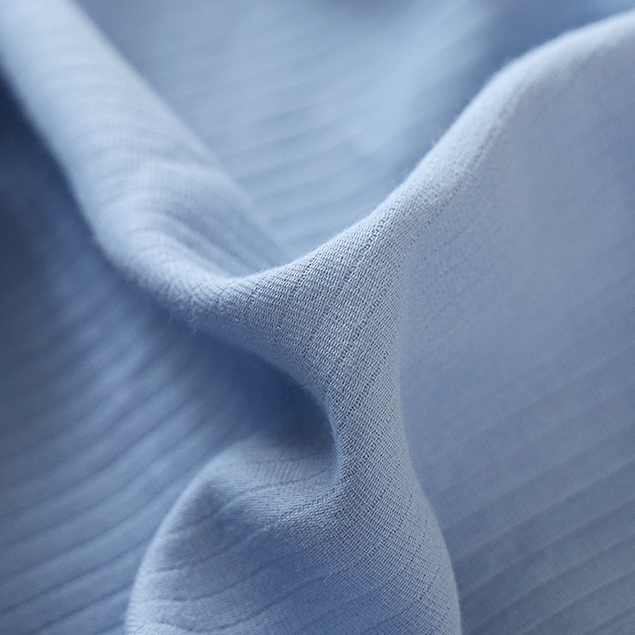 91家纺网 家纺一手货源 找家纺 千朵森 2025新款全棉纯棉提花磨毛床笠单品床笠单件单床笠 线语—雾霾蓝