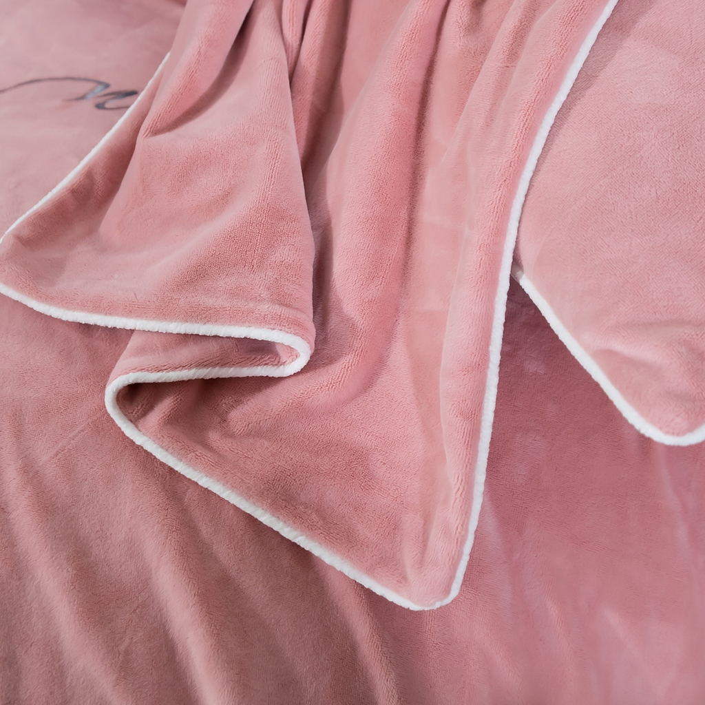 91家纺网 家纺一手货源 找家纺 千朵森 2025新款杰西卡250克加厚高端锦丝绒四件套-风格一 杰西卡-豆沙