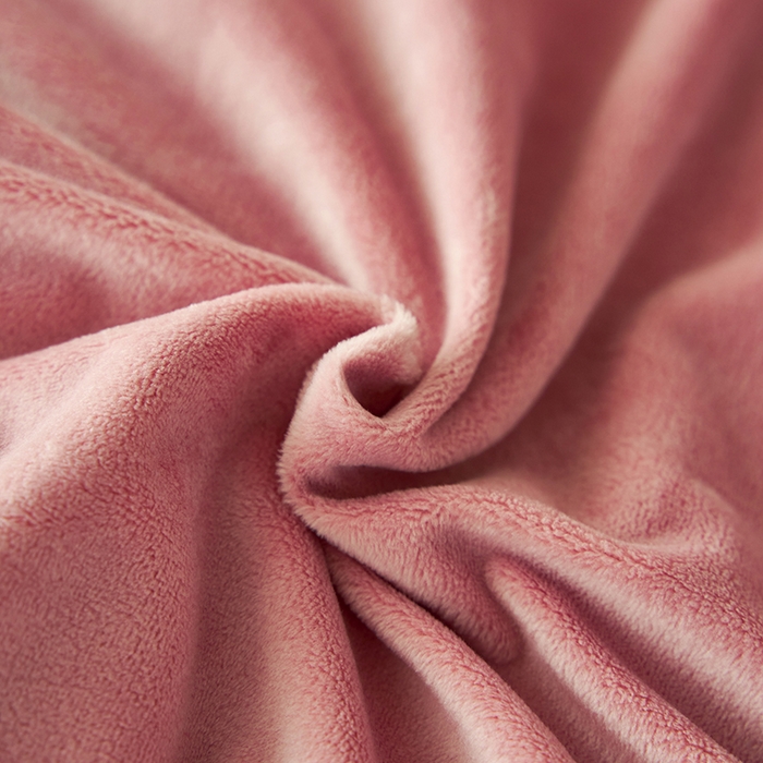 91家纺网 家纺一手货源 找家纺 千朵森 2025新款杰西卡250克加厚高端锦丝绒四件套-风格二 杰西卡-豆沙