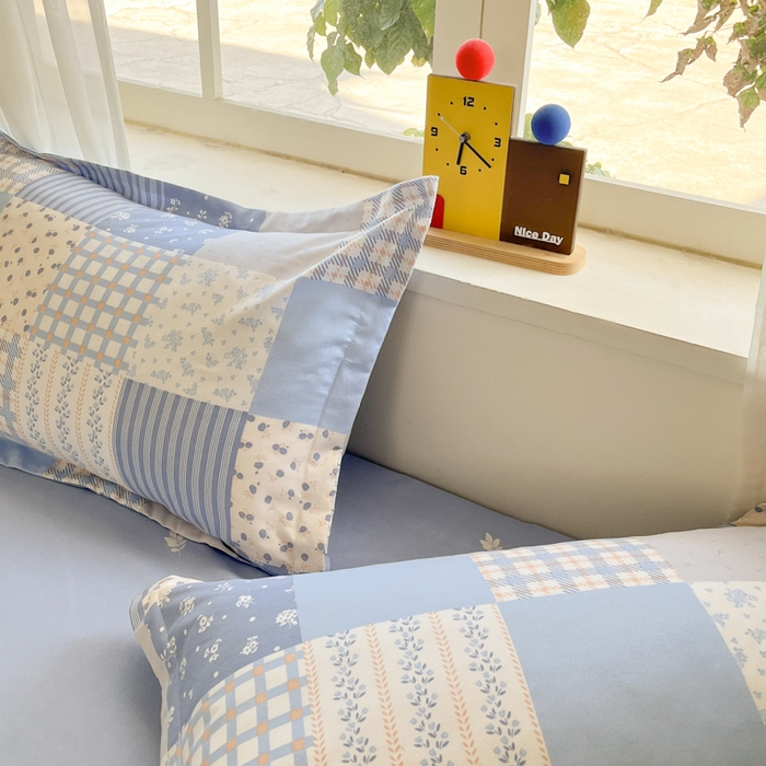 91家纺网 家纺一手货源 找家纺 好亿来家纺 2025新款植物羊绒加厚斜纹磨毛四件套及单被套系列 弗兰格