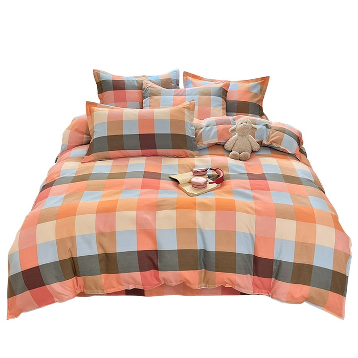 91家纺网 家纺一手货源 找家纺 好亿来家纺 2025新款植物羊绒加厚斜纹磨毛四件套及单被套系列 光年