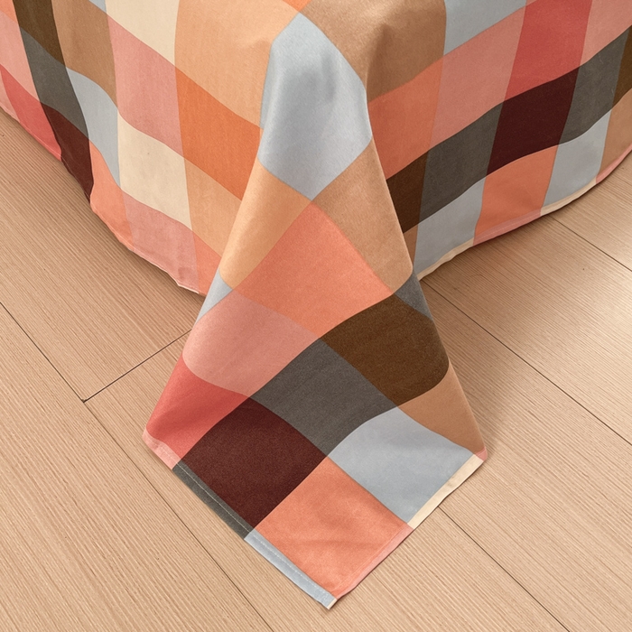 91家纺网 家纺一手货源 找家纺 好亿来家纺 2025新款植物羊绒加厚斜纹磨毛四件套及单被套系列 光年