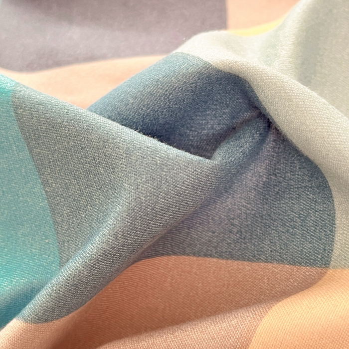 91家纺网 家纺一手货源 找家纺 好亿来家纺 2025新款植物羊绒加厚斜纹磨毛四件套及单被套系列 光年-蓝