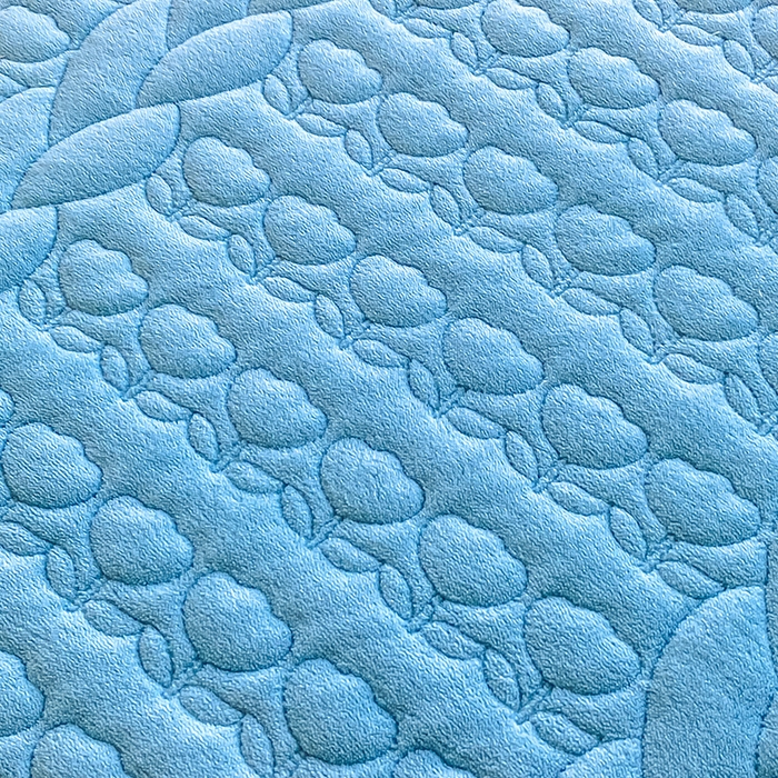 91家纺网 家纺一手货源 找家纺 摩妮卡 2025新款牛奶绒夹棉床笠三件套保护床垫 班迪兰