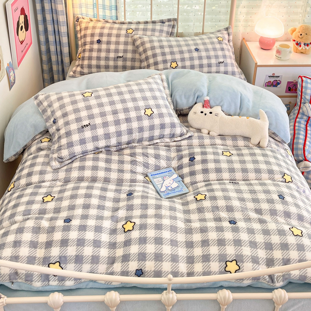 91家纺网 家纺一手货源 找家纺 （总）川悦生活 2025新款加厚牛奶绒印花四件套