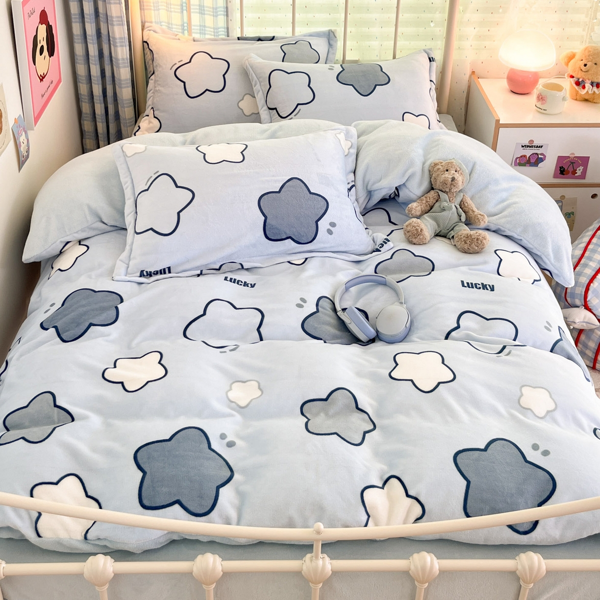 91家纺网 家纺一手货源 找家纺 （总）川悦生活 2025新款加厚牛奶绒印花四件套