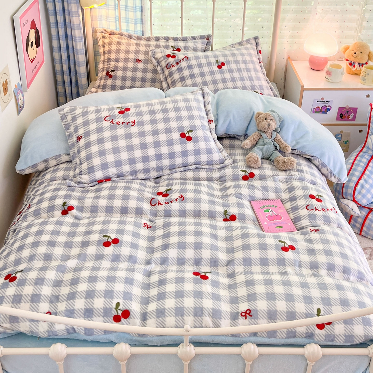 91家纺网 家纺一手货源 找家纺 （总）川悦生活 2025新款加厚牛奶绒印花四件套