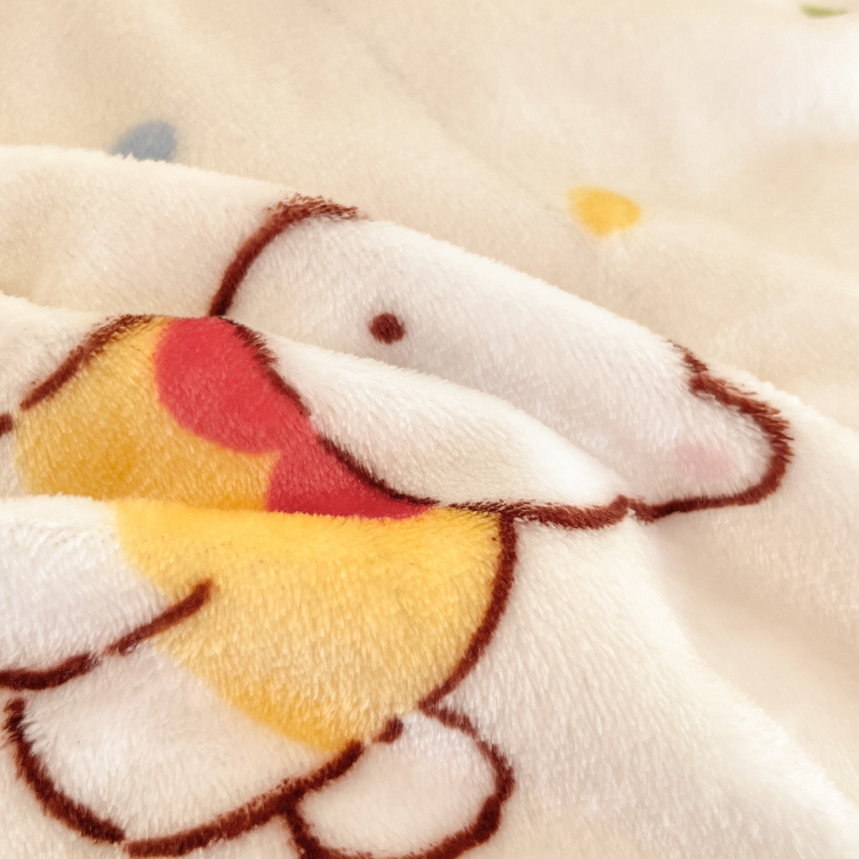 91家纺网 家纺一手货源 找家纺 川悦生活 2025新款加厚牛奶绒印花四件套 奶粉西高地