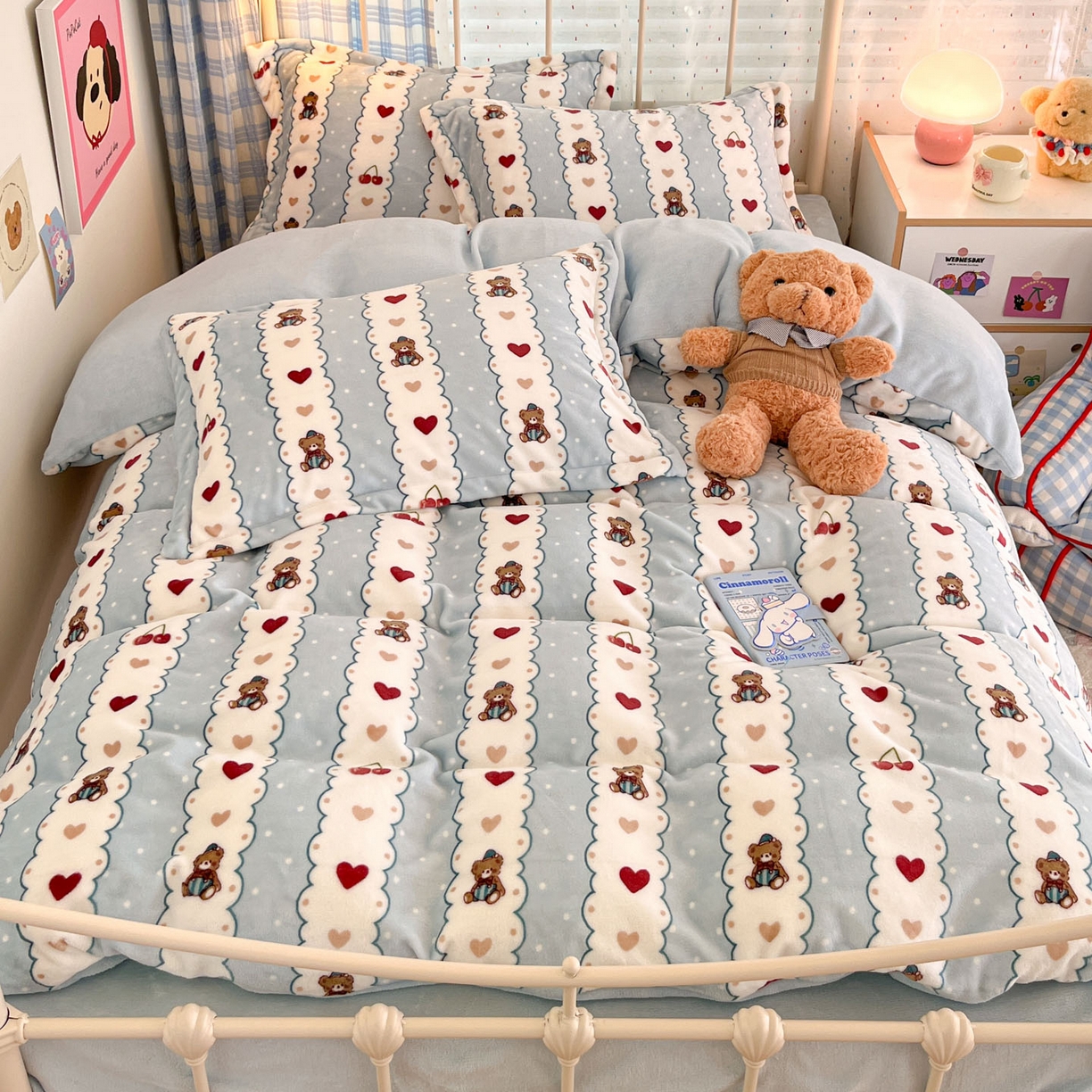 91家纺网 家纺一手货源 找家纺 （总）川悦生活 2025新款加厚牛奶绒印花四件套