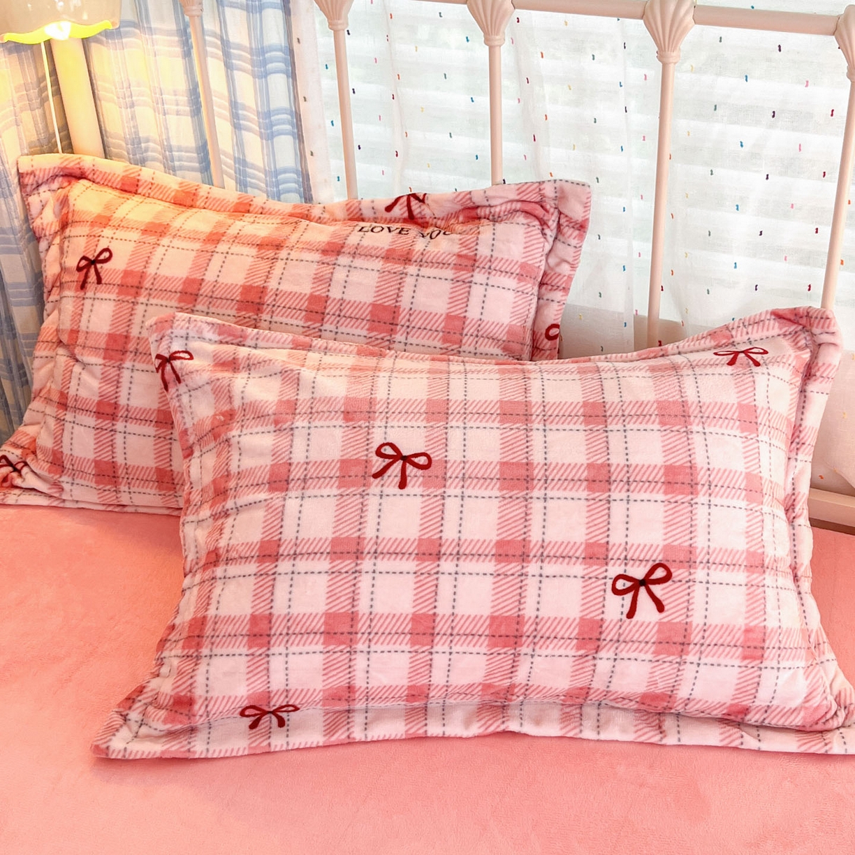 91家纺网 家纺一手货源 找家纺 川悦生活 2025新款加厚牛奶绒印花四件套 茉莉小甜