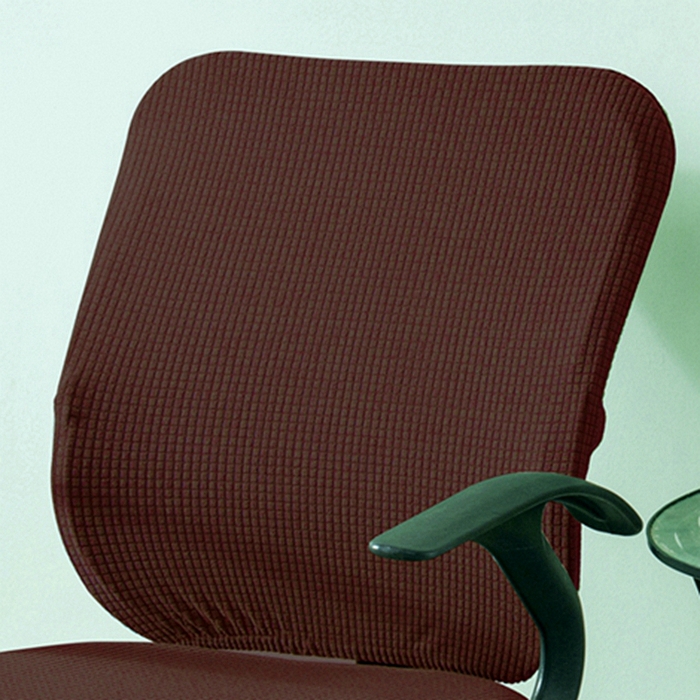 91家纺网 家纺一手货源 找家纺 （总）壹零特色家纺 弹力防水华夫格靠背套 纯色靠背套 办公室靠背套