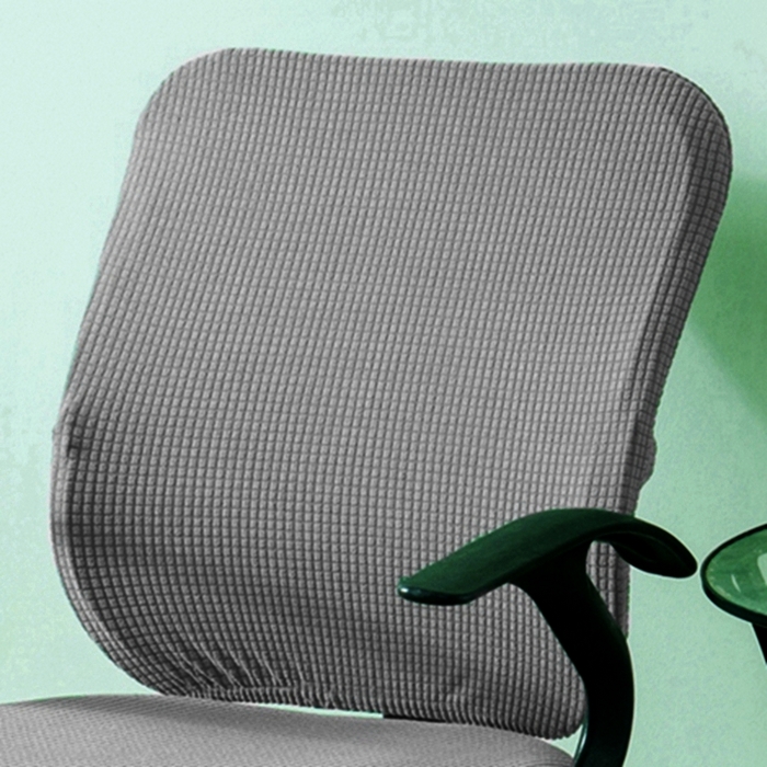 91家纺网 家纺一手货源 找家纺 （总）壹零特色家纺 弹力防水华夫格靠背套 纯色靠背套 办公室靠背套