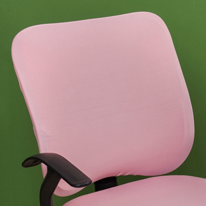 （总）壹零特色家纺 弹力纯色靠背套 办公室靠背套