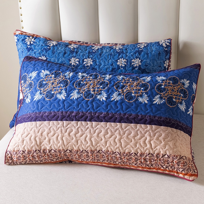 91家纺网 家纺一手货源 找家纺 （总）星期三 2023年新款绗缝磨毛床盖三件套（加老板微信有会员价）