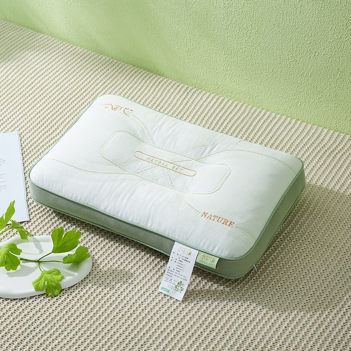 91家纺网 家纺一手货源 找家纺 （总）金牛枕芯 2025新款小可艾亲子枕全棉艾草棉枕头枕芯儿童少年成人枕头枕芯