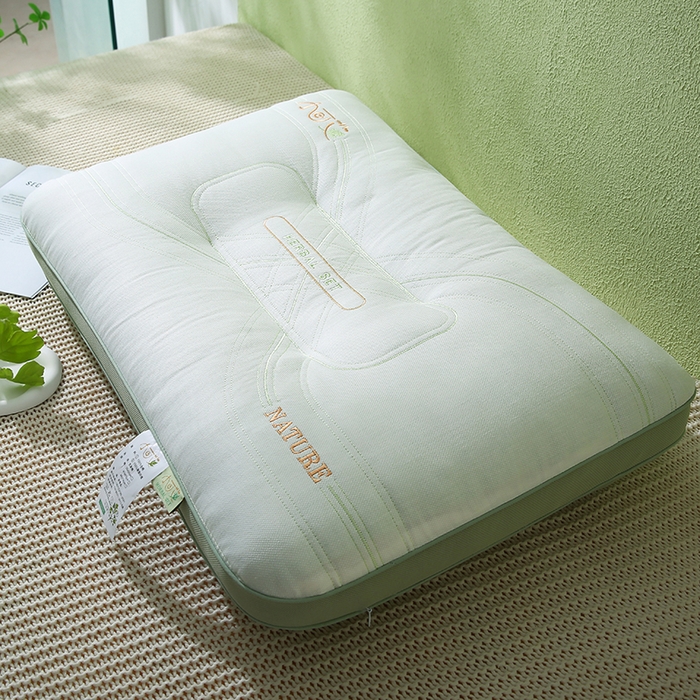 91家纺网 家纺一手货源 找家纺 （总）金牛枕芯 2025新款小可艾亲子枕全棉艾草棉枕头枕芯儿童少年成人枕头枕芯