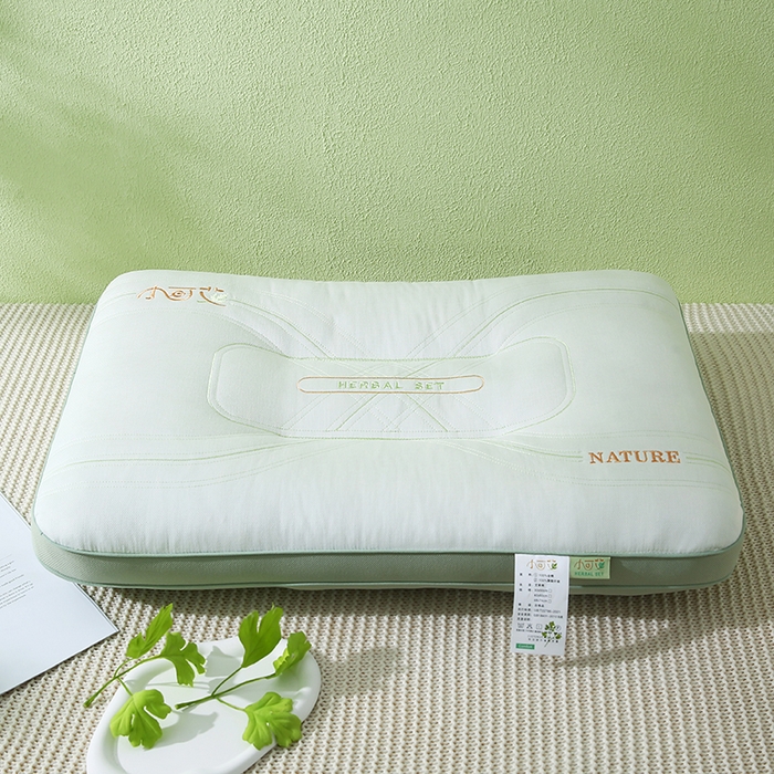 91家纺网 家纺一手货源 找家纺 （总）金牛枕芯 2025新款小可艾亲子枕全棉艾草棉枕头枕芯儿童少年成人枕头枕芯