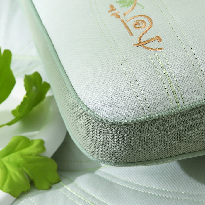 91家纺网 家纺一手货源 找家纺 （总）金牛枕芯 2025新款小可艾亲子枕全棉艾草棉枕头枕芯儿童少年成人枕头枕芯