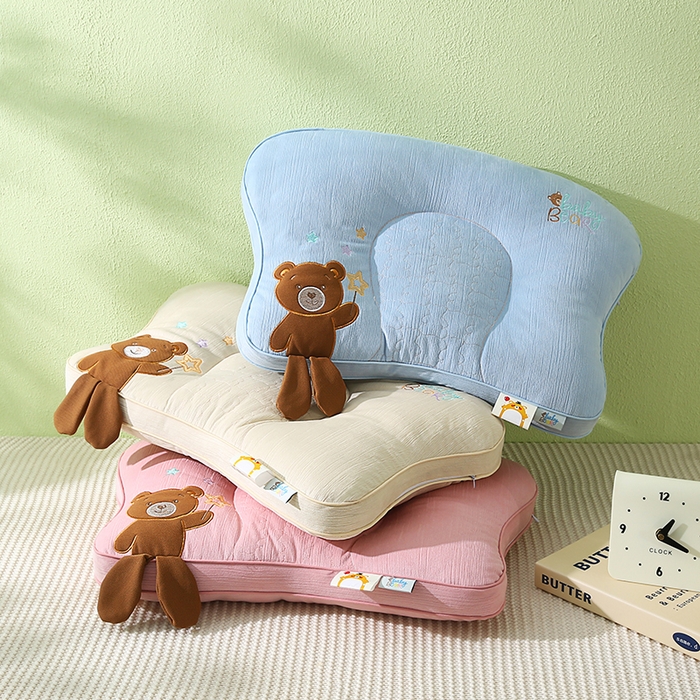 91家纺网 家纺一手货源 找家纺 （总）金牛枕芯 2025新款贴布绣儿童枕芯枕头亲肤舒适安抚儿童枕