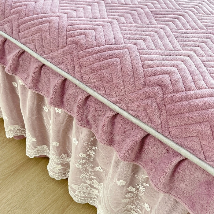 91家纺网 家纺一手货源 找家纺 （总）家之硕家纺2025秋冬款多功能牛奶绒可拆卸式床笠床裙