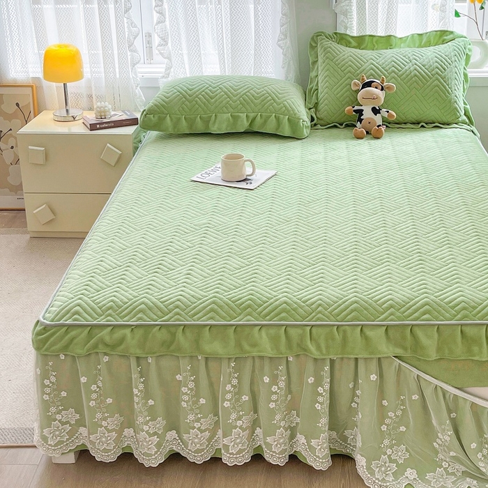 91家纺网 家纺一手货源 找家纺 （总）家之硕家纺2025秋冬款多功能牛奶绒可拆卸式床笠床裙