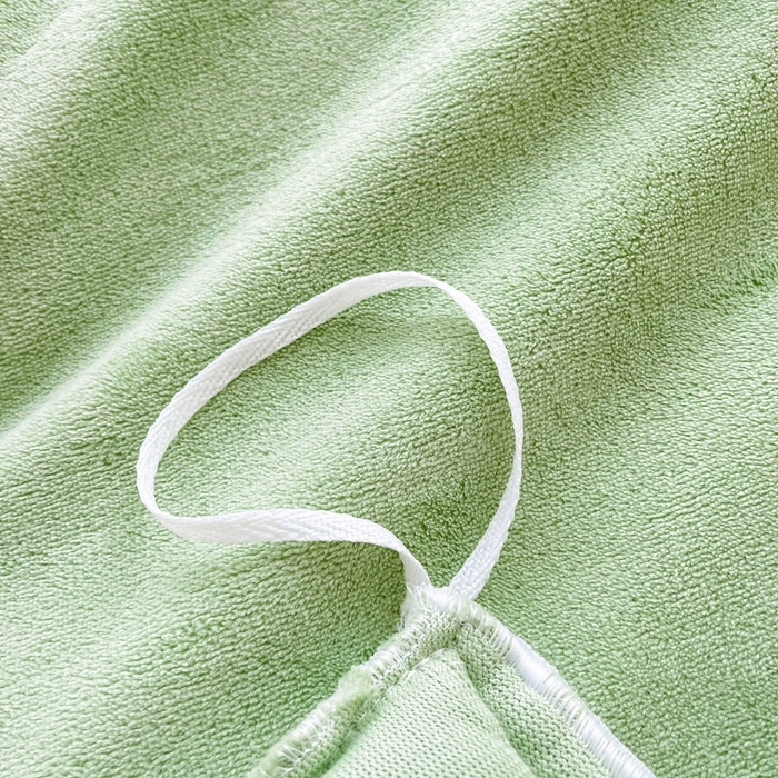 91家纺网 家纺一手货源 找家纺 家之硕家纺2025秋冬款多功能牛奶绒可拆卸式床笠床裙 抹茶绿