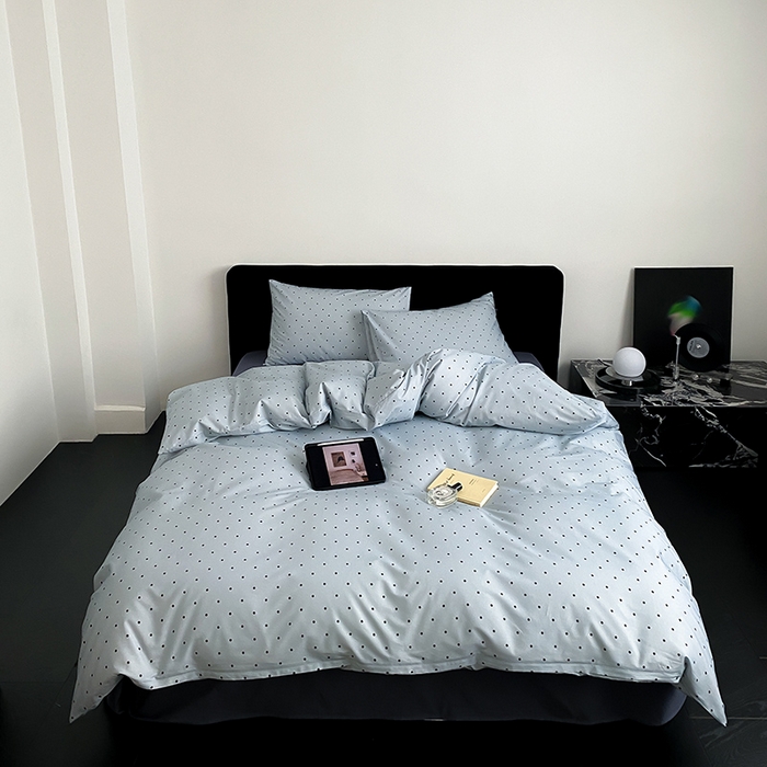 91家纺网 家纺一手货源 找家纺 （总）Mr.pig猪先生水洗棉 2025新款小清新全棉四件套