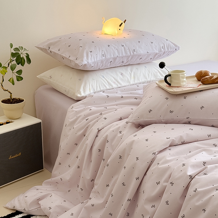 91家纺网 家纺一手货源 找家纺 （总）Mr.pig猪先生水洗棉 2025新款小清新全棉四件套