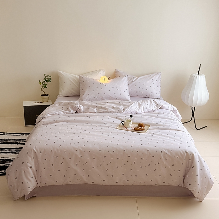 （总）Mr.pig猪先生水洗棉 2025新款小清新全棉四件套