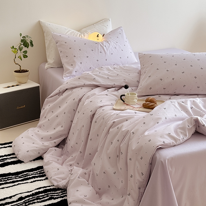 91家纺网 家纺一手货源 找家纺 （总）Mr.pig猪先生水洗棉 2025新款小清新全棉四件套