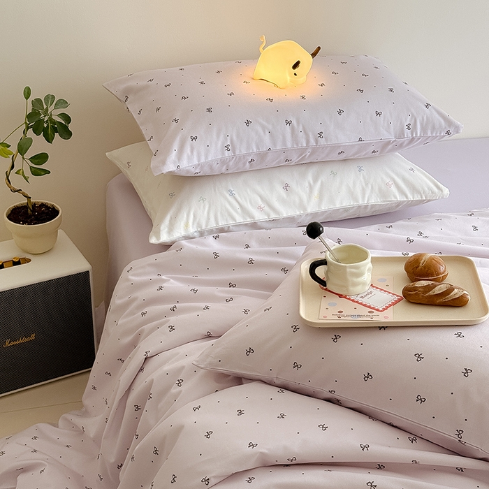 91家纺网 家纺一手货源 找家纺 （总）Mr.pig猪先生水洗棉 2025新款小清新全棉四件套