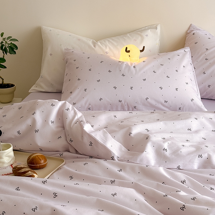 91家纺网 家纺一手货源 找家纺 （总）Mr.pig猪先生水洗棉 2025新款小清新全棉四件套