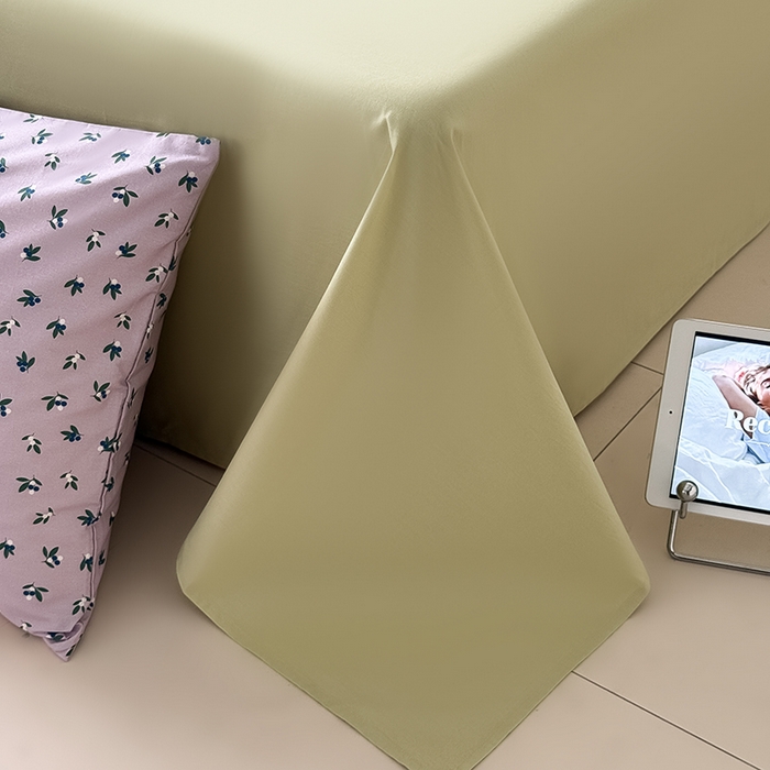 91家纺网 家纺一手货源 找家纺 Mr.pig猪先生水洗棉 2025新款小清新全棉四件套 花野