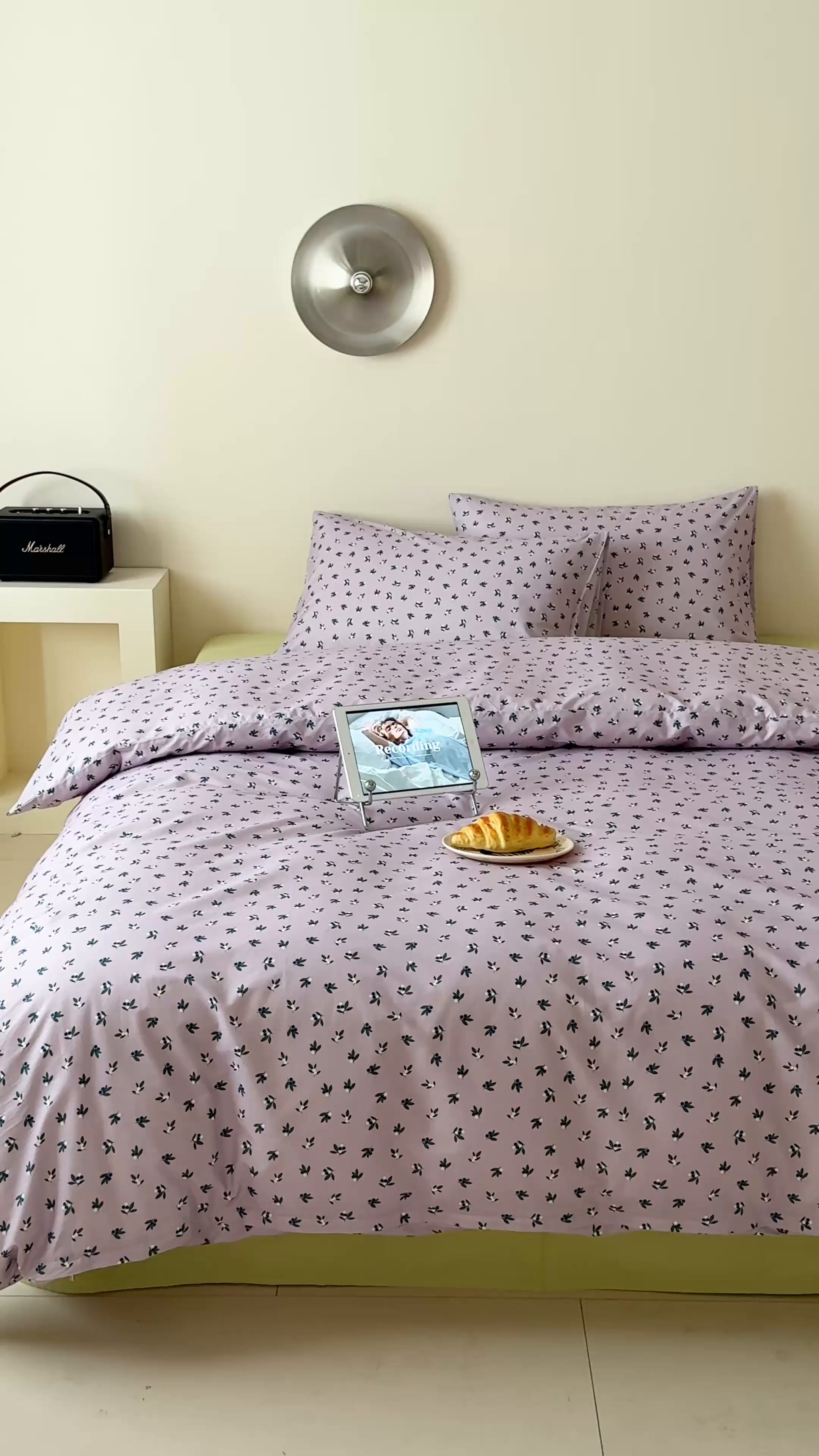 91家纺网 家纺一手货源 找家纺 Mr.pig猪先生水洗棉 2025新款小清新全棉四件套 花野