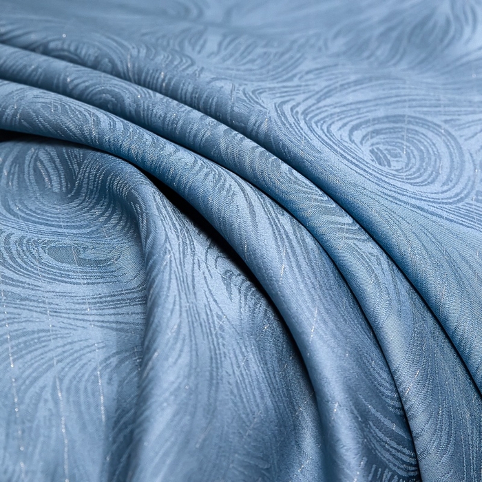 91家纺网 家纺一手货源 找家纺 舒慕家纺 2025新款亲肤舒适高端100S长绒棉纯棉银丝提花四件套 星空003