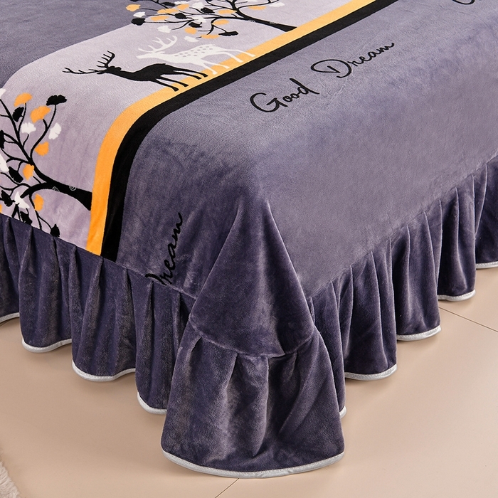 91家纺网 家纺一手货源 找家纺 （总）2025直播爆款印花牛奶绒四件套8斤法莱绒印花四件套