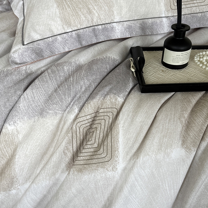 91家纺网 家纺一手货源 找家纺 遇安家纺 2025新款加厚全棉生态磨毛印花四件套 毛里斯