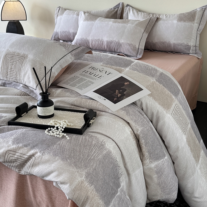 91家纺网 家纺一手货源 找家纺 （总）遇安家纺 2025春夏新款天丝数码印花四件套