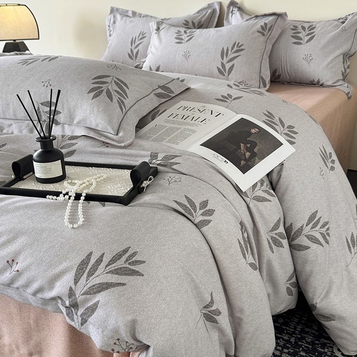 91家纺网 家纺一手货源 找家纺 （总）遇安家纺 2025新款加厚全棉生态磨毛印花四件套