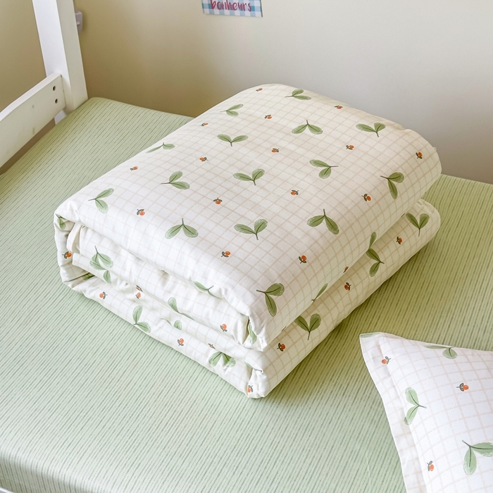 91家纺网 家纺一手货源 找家纺 （总）鑫宇 2025新款全棉纯棉13372宽幅学生上下铺三件套